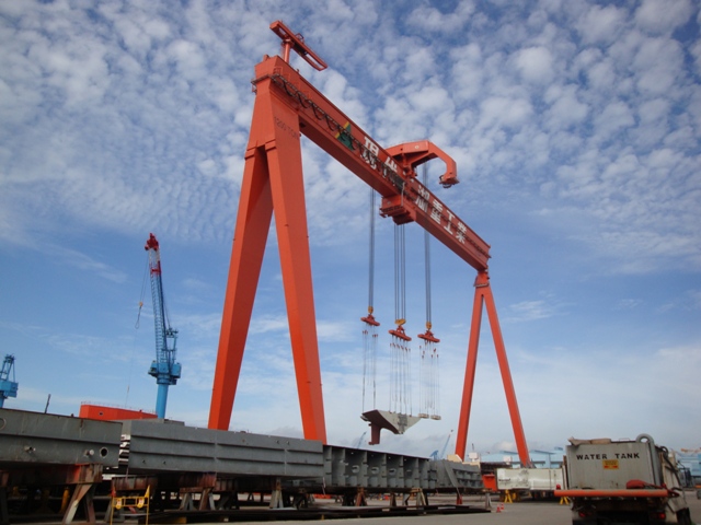 Goliath Shipyard Gantry Crane