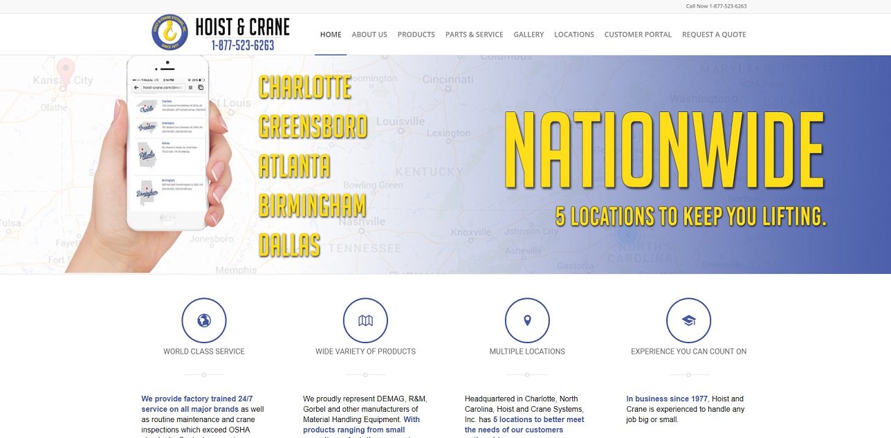 Hoist & Crane Systems, Inc. Crane Manufacturers