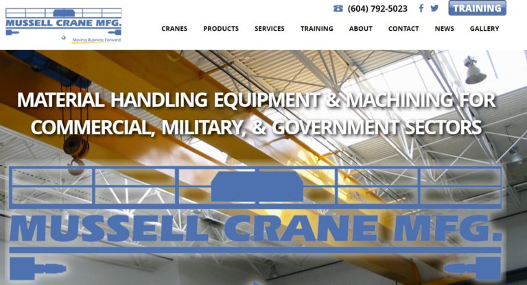 Mussell Crane Manufacturing