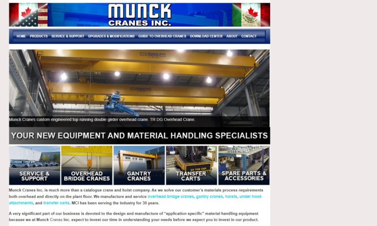 Munck Cranes Inc.
