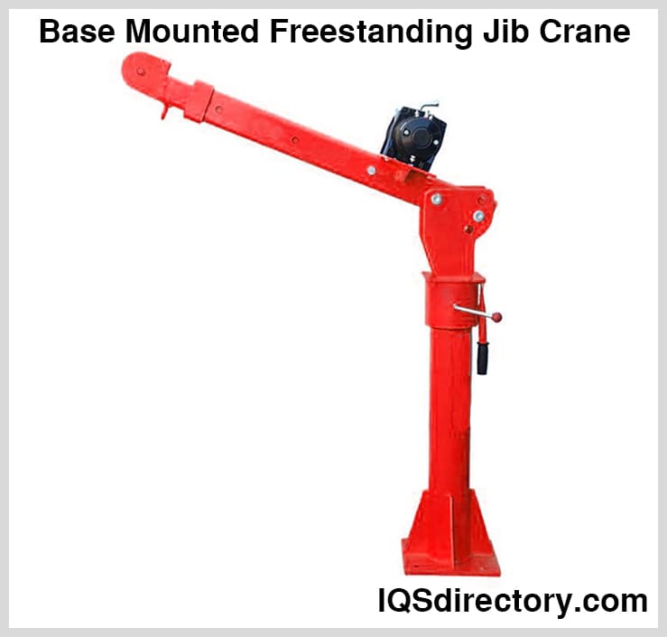 Base Mounted Freestanding Jib Crane