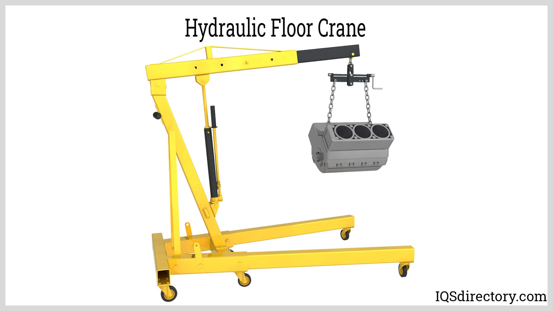 Hydraulic Floor Crane