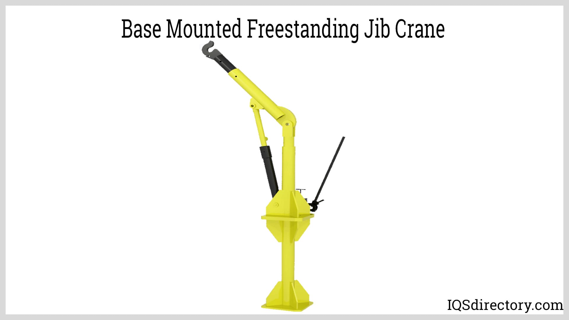 Base Mounted Freestanding Jib Crane